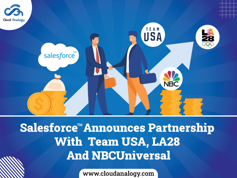 Salesforce Announces Partnership With Team USA, LA28, And NBCUniversal