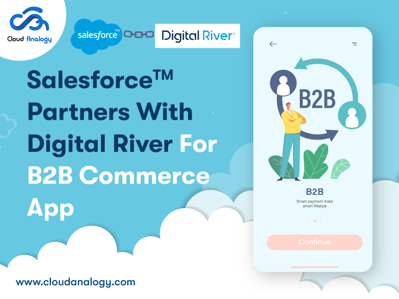 Salesforce And Digital River Teams Launches B2B Commerce App